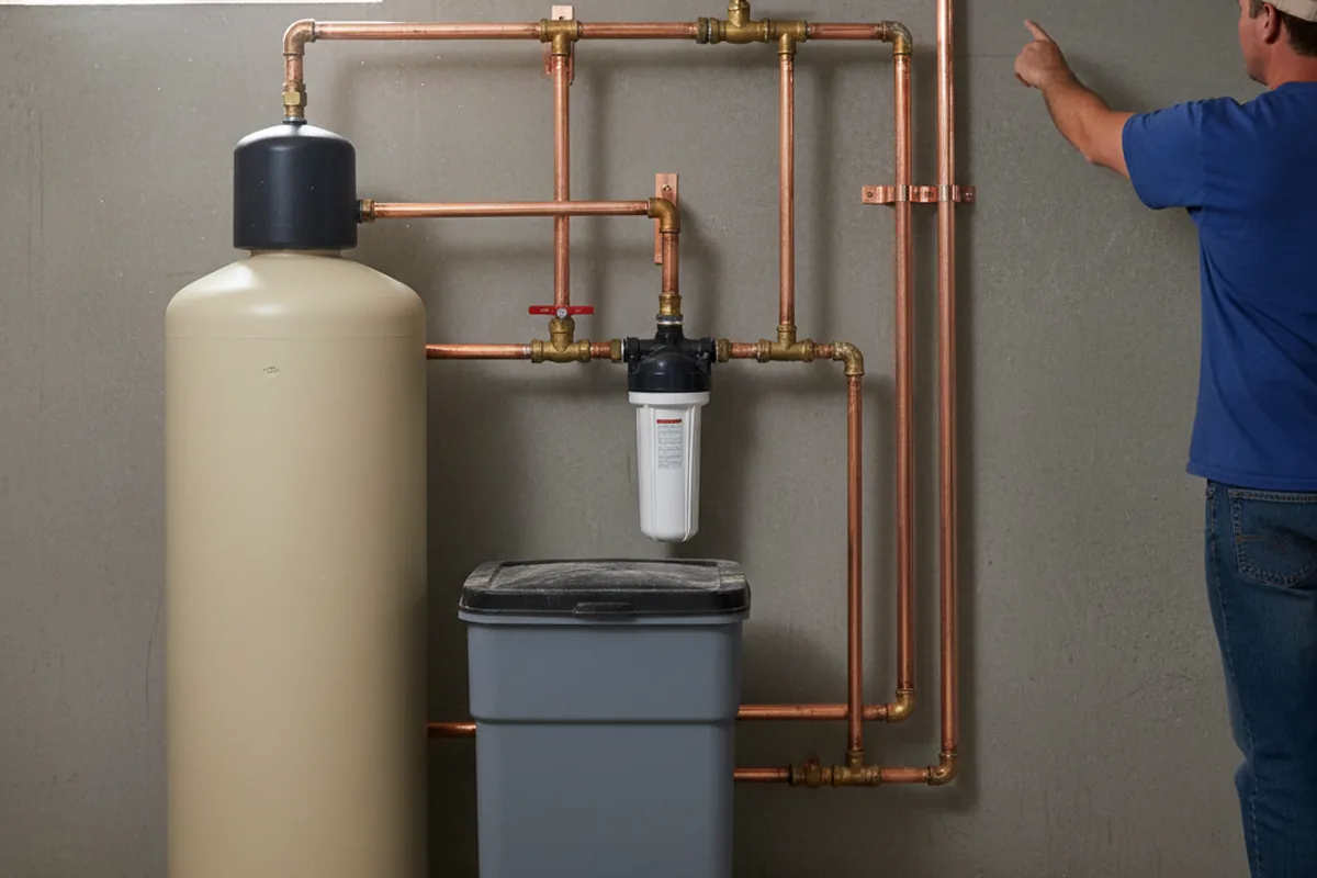 Whole-house water treatment system installed in Blackshear
